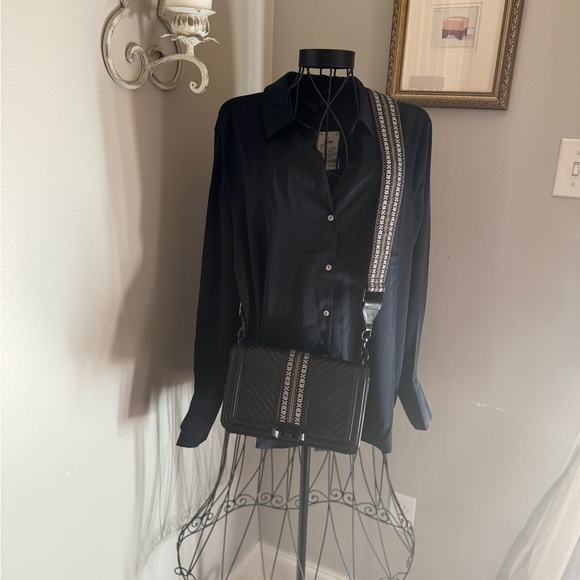 🖤 REBECCA MINKOFF JACQUARD LOVE LEATHER BAG! - Picture 16 of 16